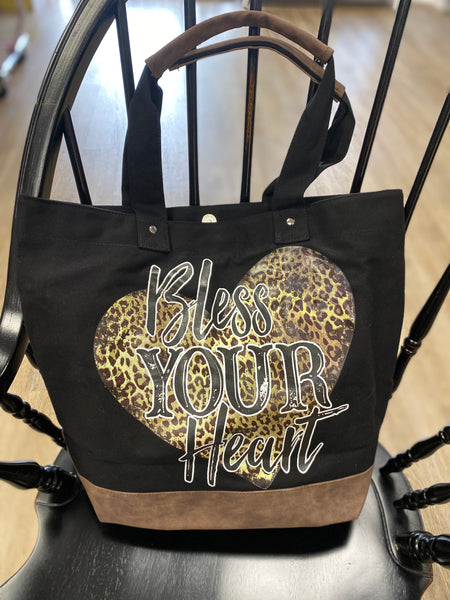 Bless You Heart Tote Bag