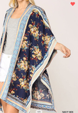 Navy Mix Kimono