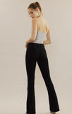 KanCan Black Mid Rise Flare Jeans