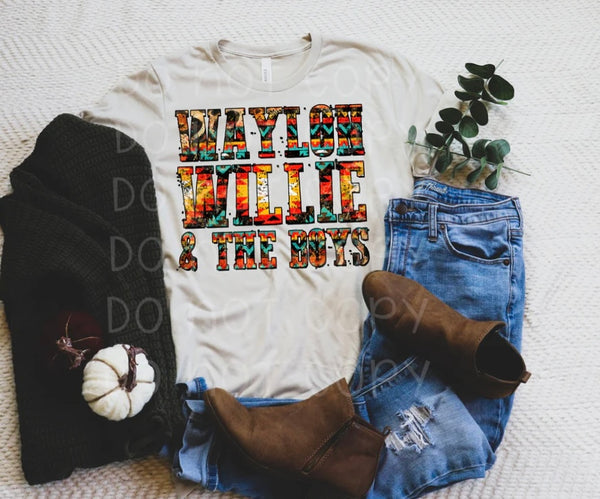 Waylon Willie & the Boys T-Shirt!